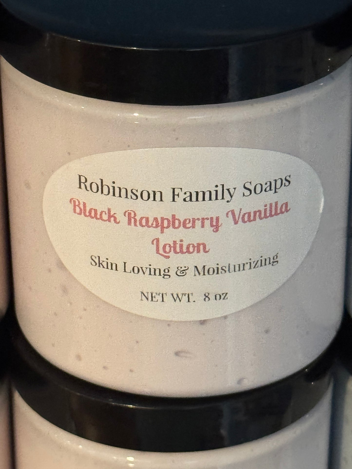 Handmade Lotions Lotion & Moisturizer Robinson Family Soaps Black Raspberry Vanilla