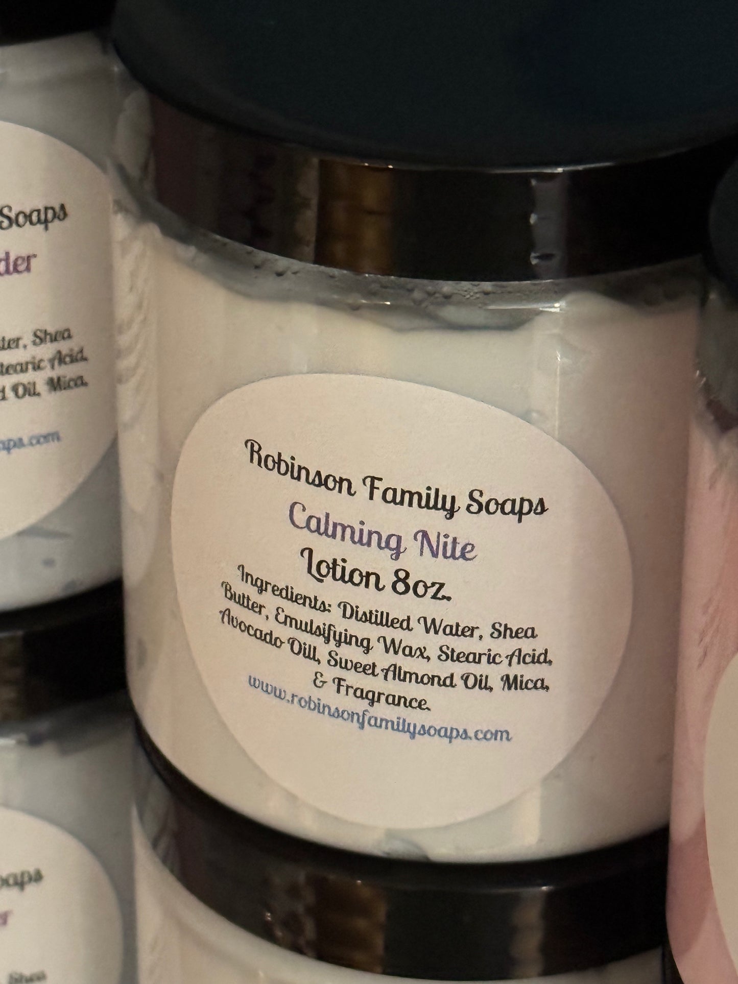 Handmade Lotions Lotion & Moisturizer Robinson Family Soaps Calming Nite