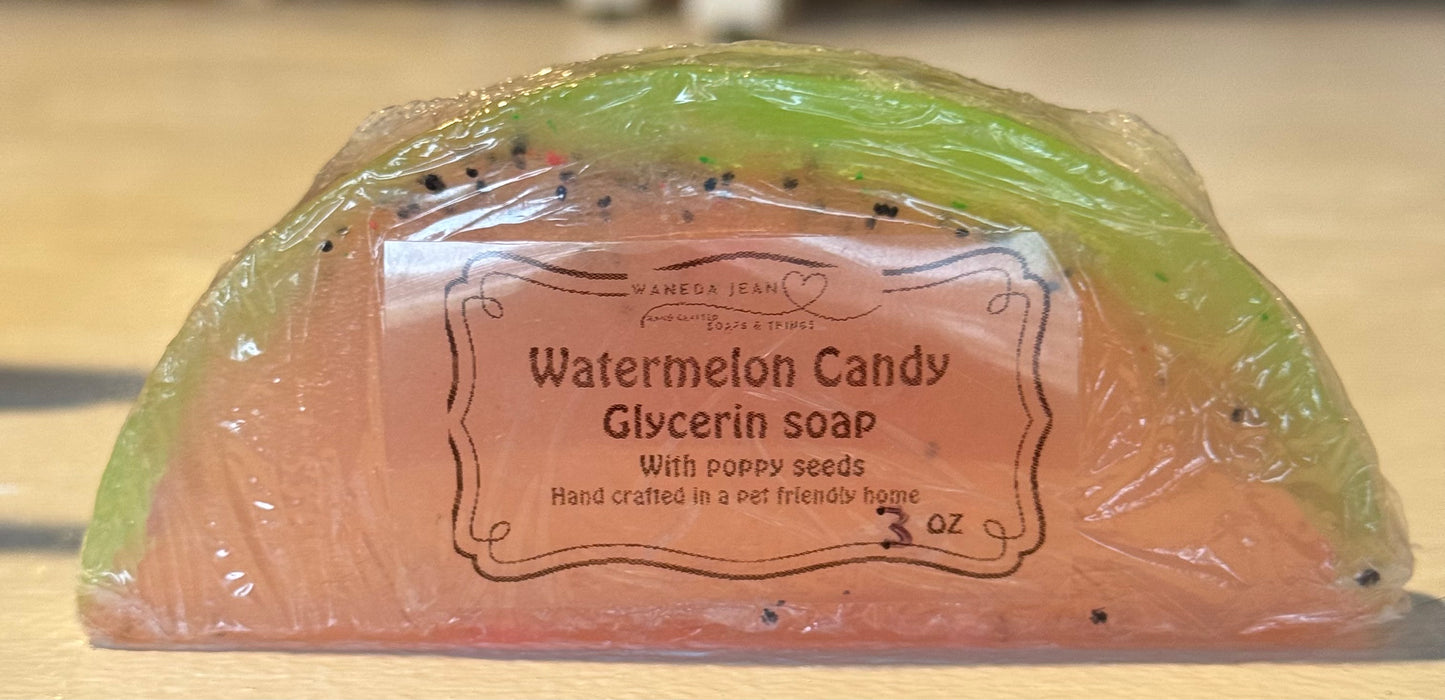 Waneda Jean Soaps Bar Soap Waneda Jean Soaps Watermelon Candy Slices