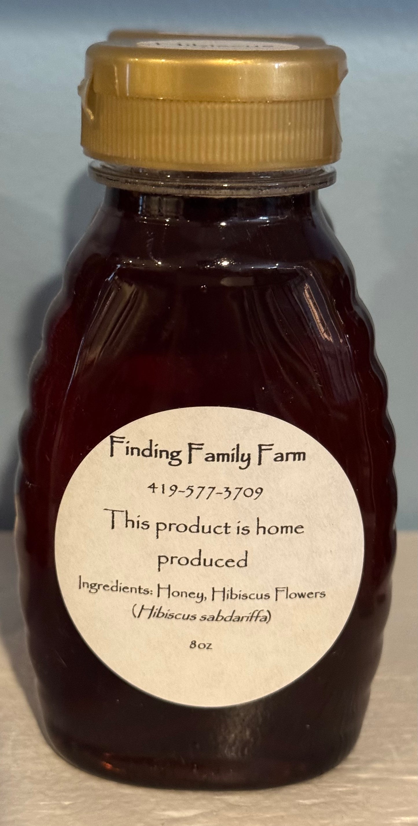 Local Honey Honey Finding Family Farm Hibiscus 8oz