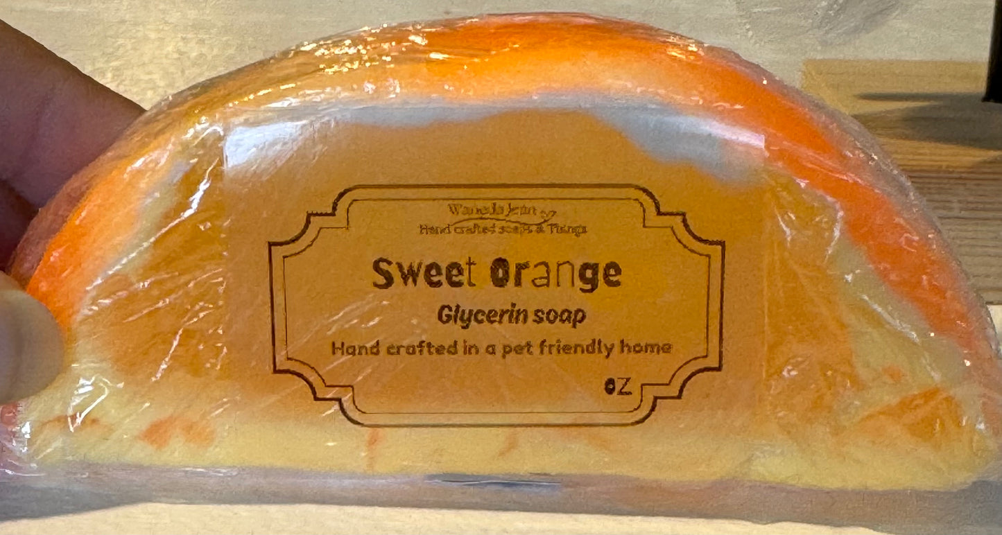 Waneda Jean Soaps Bar Soap Waneda Jean Soaps Sweet Orange Slices
