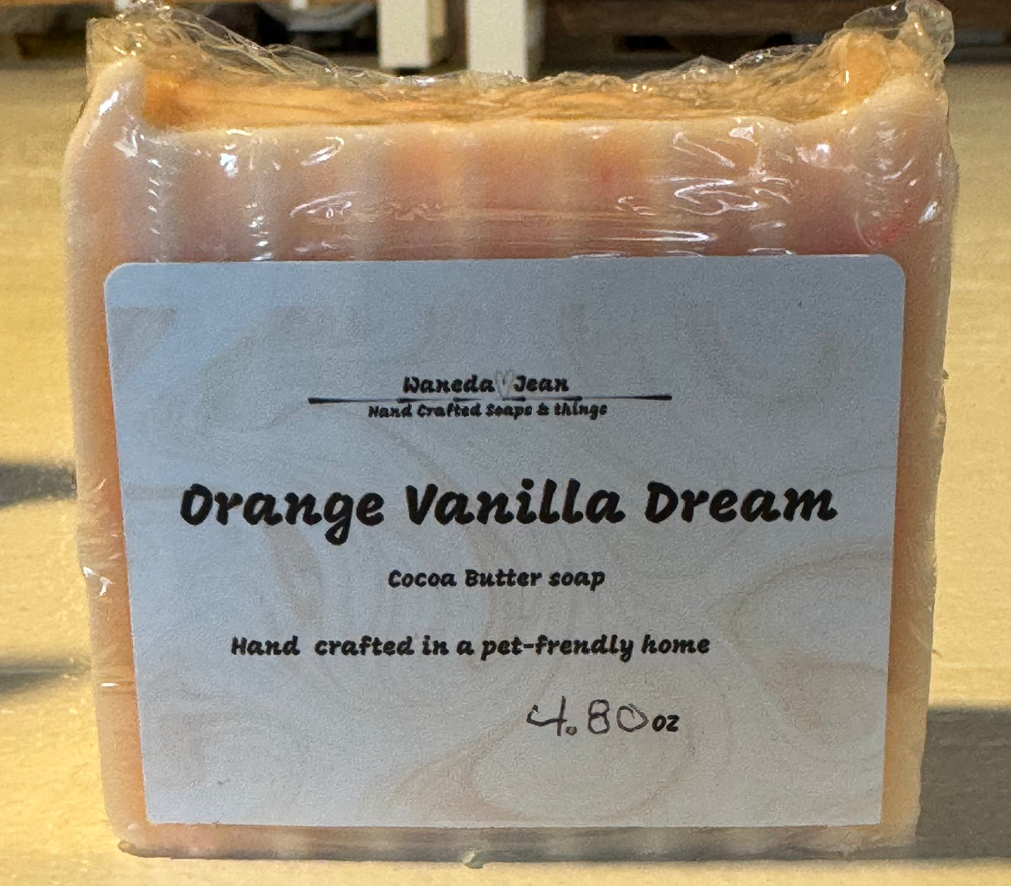 Waneda Jean Soaps Bar Soap Waneda Jean Soaps Orange Vanilla Dream