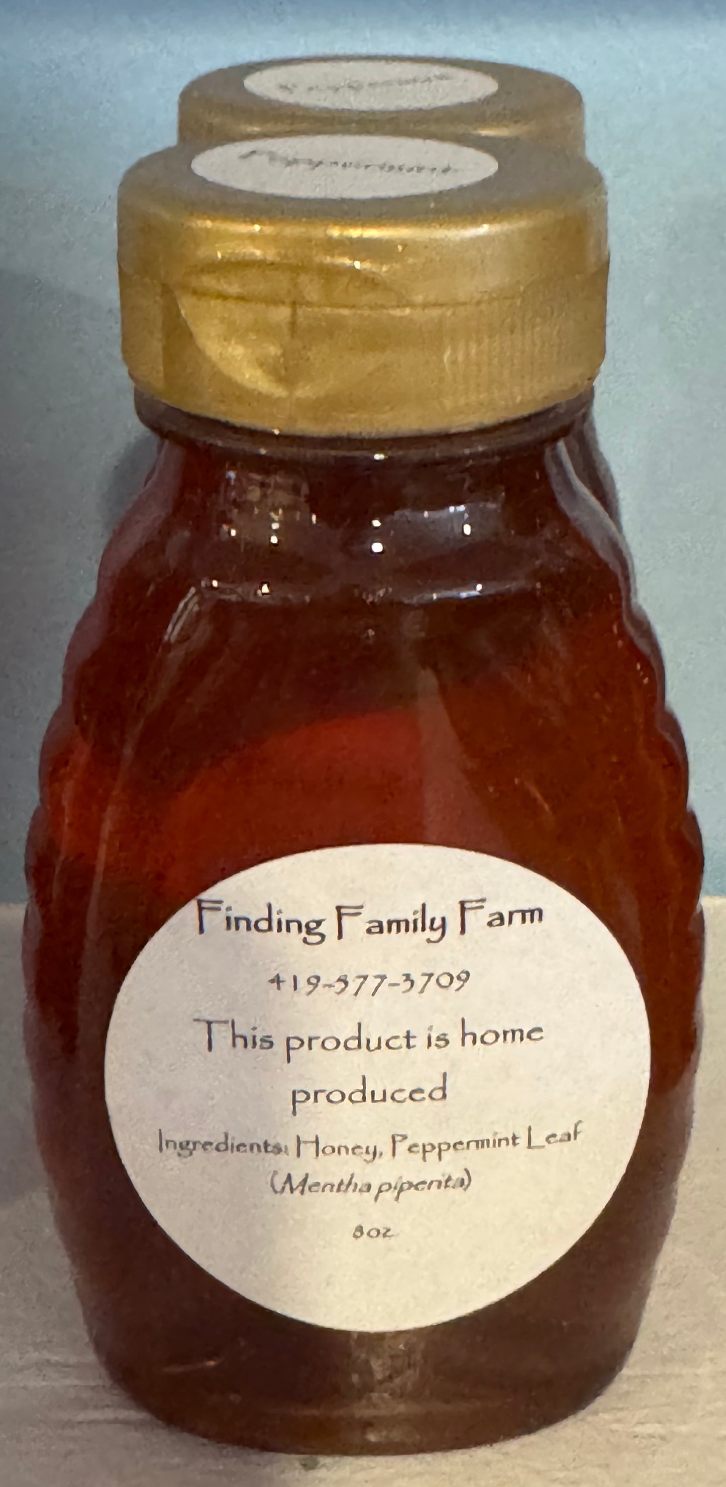 Local Honey Honey Finding Family Farm Peppermint 8oz