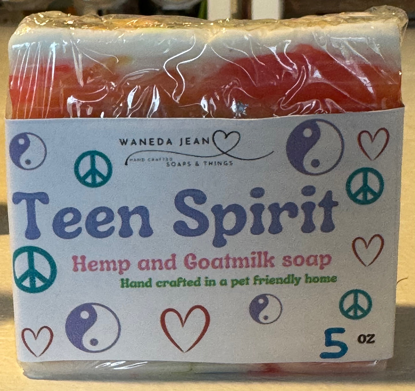 Waneda Jean Soaps Bar Soap Waneda Jean Soaps Teen Spirit