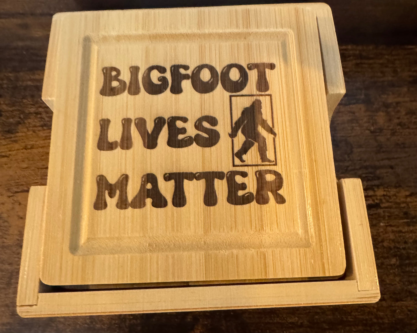 Coasters Coasters Robinson Family Soaps & Gifts Bigfoot