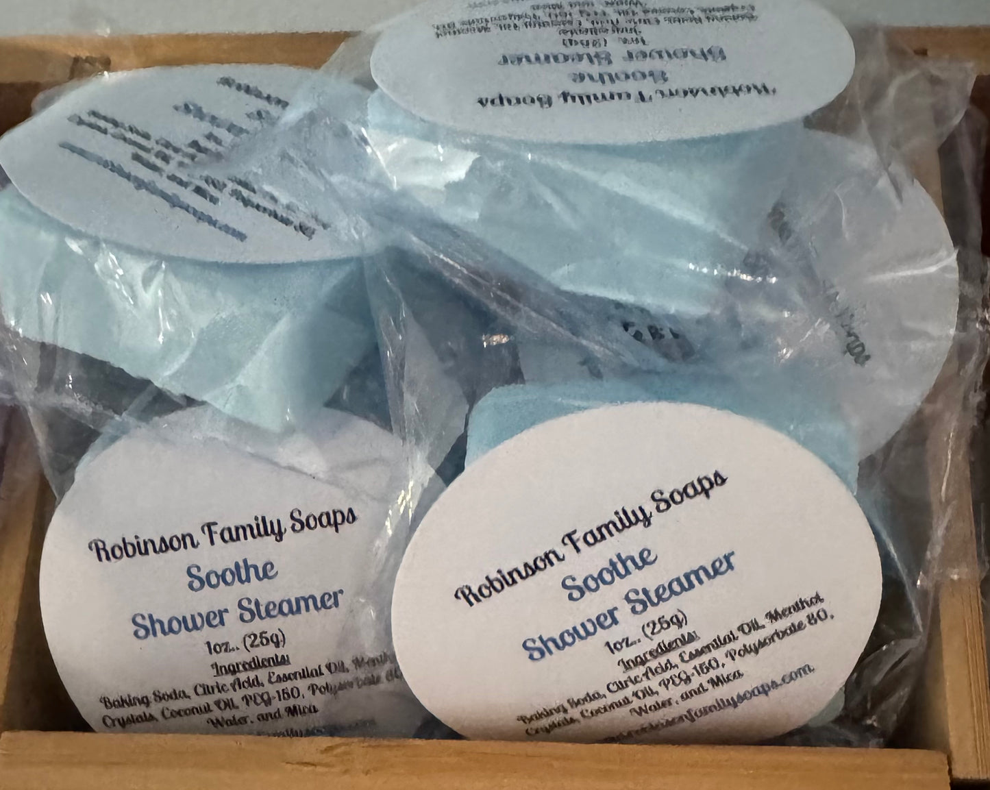 Shower Steamers Shower Steamer Robinson Family Soaps & Gifts Soothe
