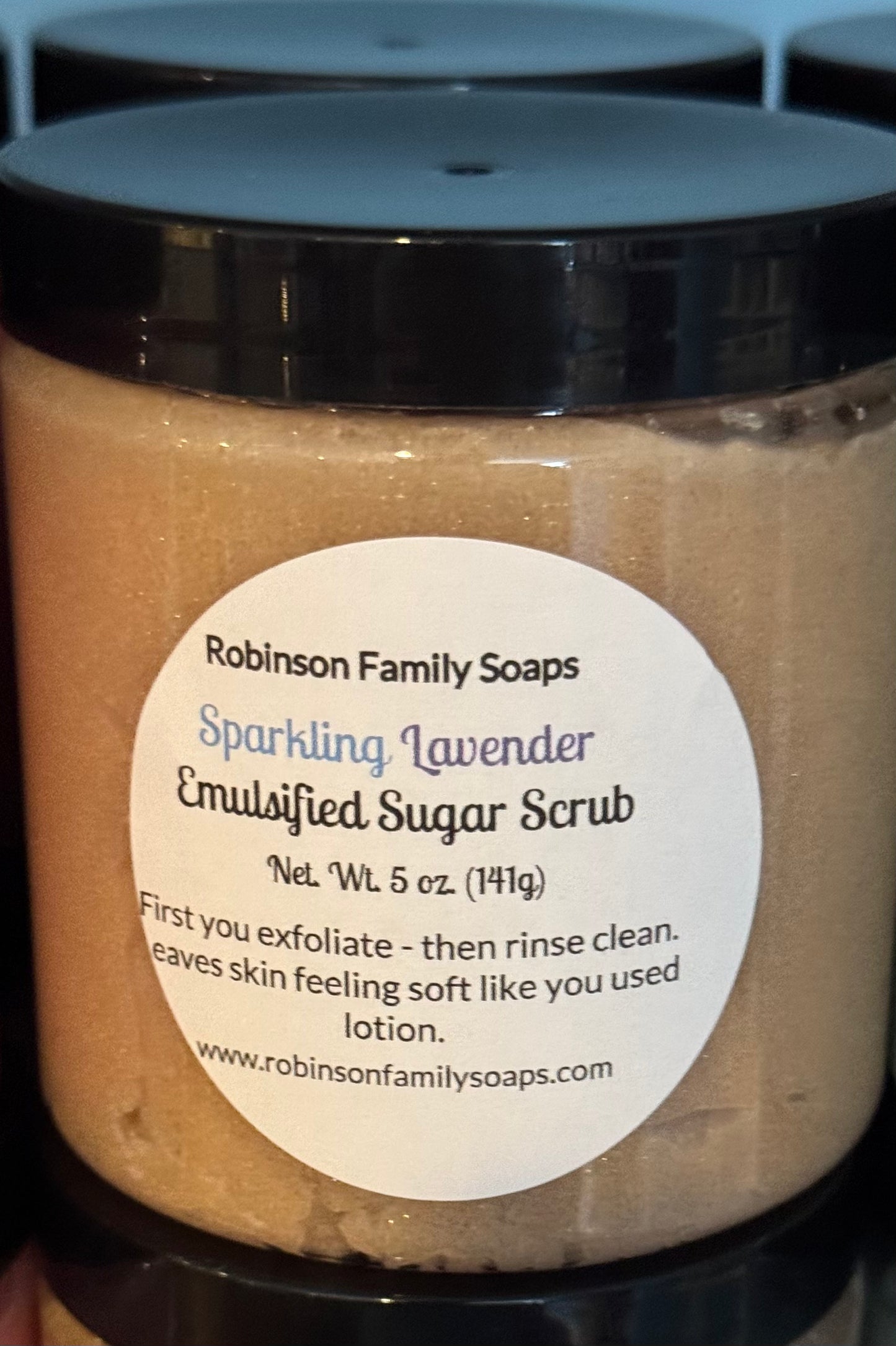 Emulsified Sugar Scrubs Skin Care Robinson Family Soaps