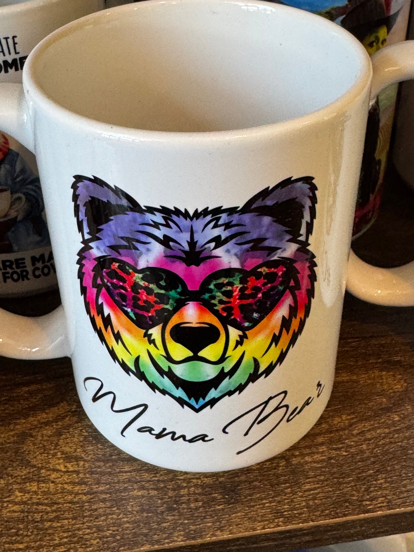 Coffee Mugs Coffee Mugs Pishner's Creations Mama Bear