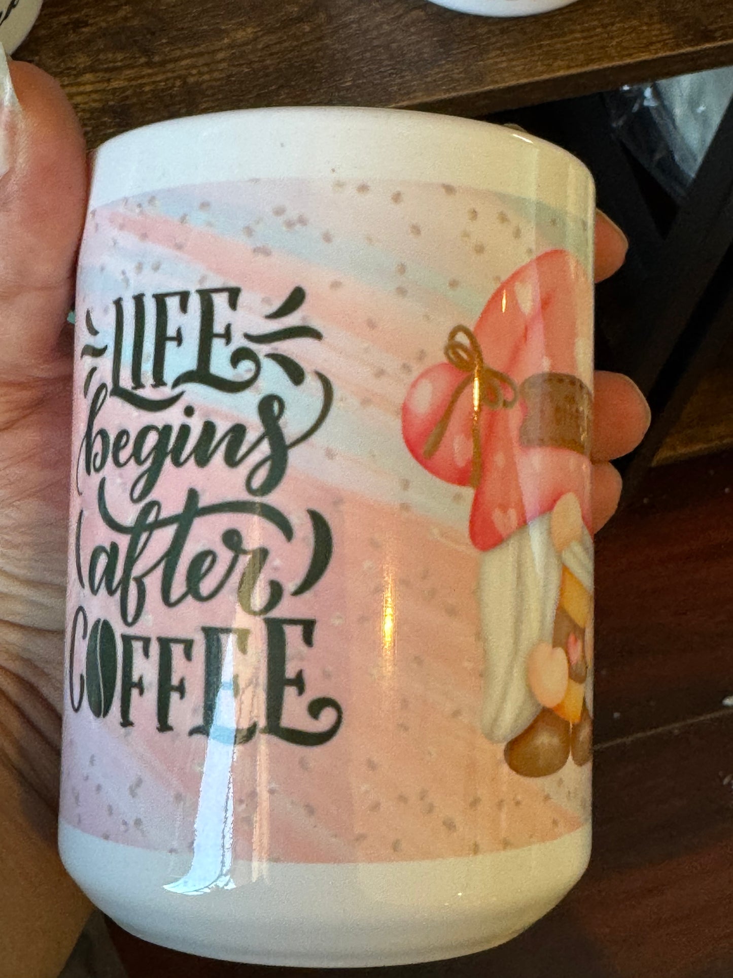 Coffee Mugs Coffee Mugs Pishner's Creations Life Begins Coffee