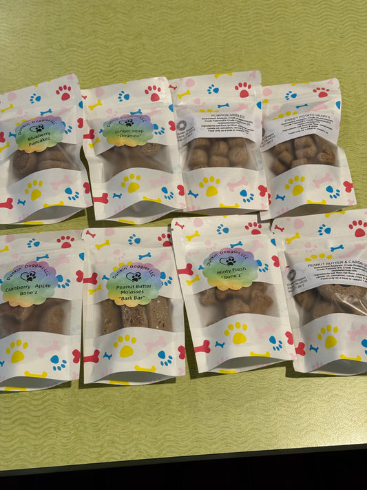 Pup Treat Snack Packs Dog Treats Dunkin' Doggies Blueberry Pancakes
