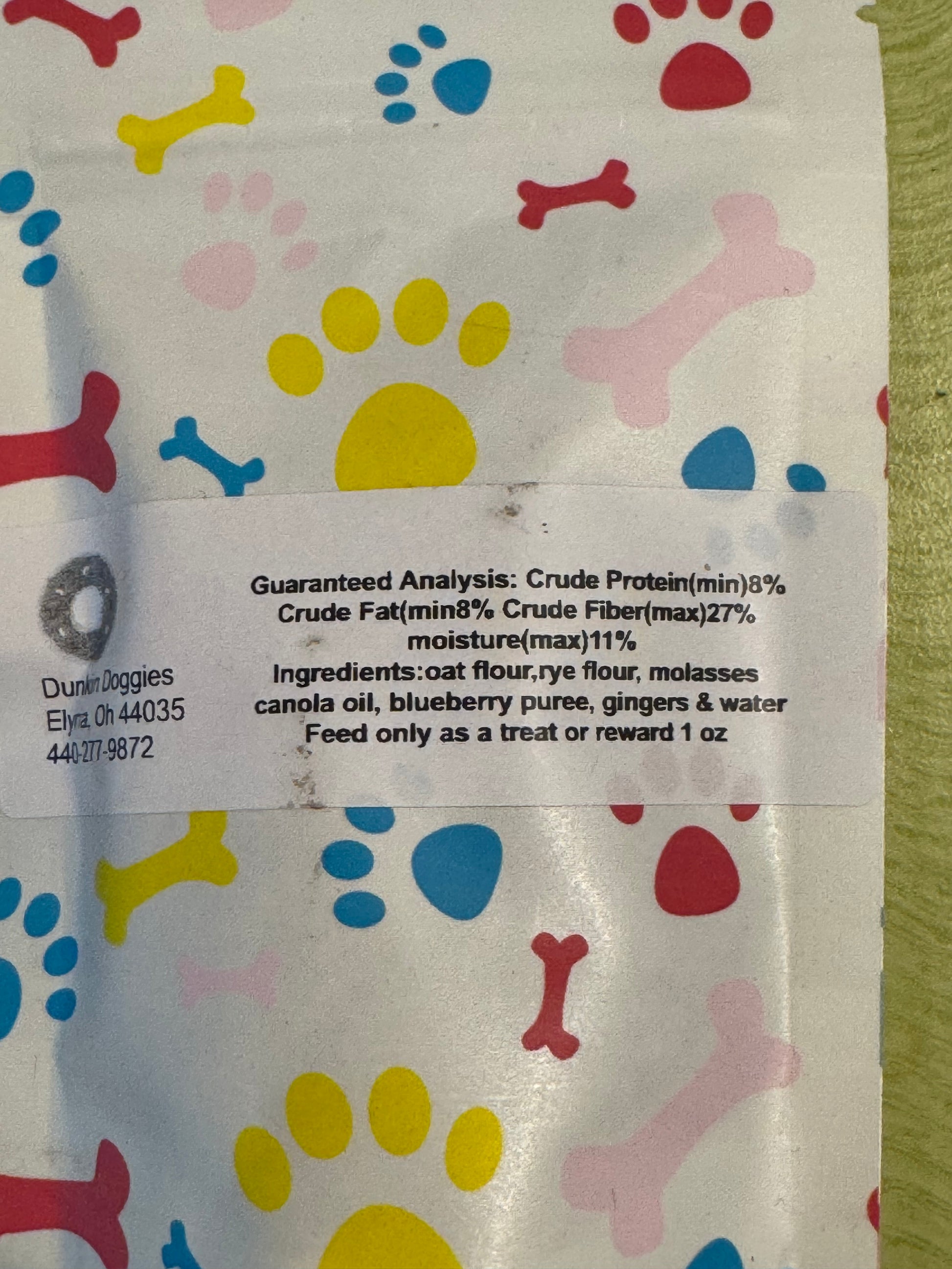 Pup Treat Snack Packs Dog Treats Dunkin' Doggies