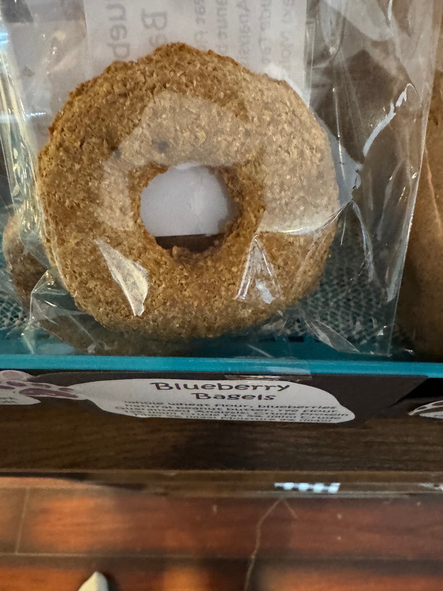 Pup Treat Cookies Dog Treats Dunkin' Doggies Blueberry Bagels