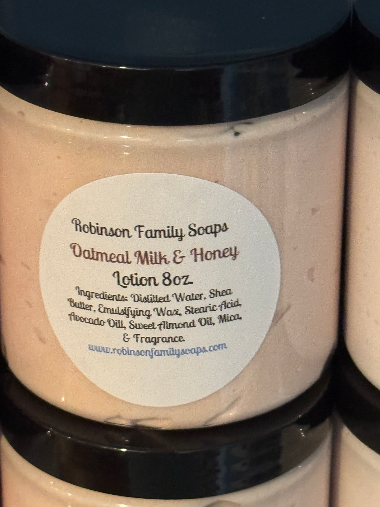 Handmade Lotions Lotion & Moisturizer Robinson Family Soaps Oatmeal Milk n Honey