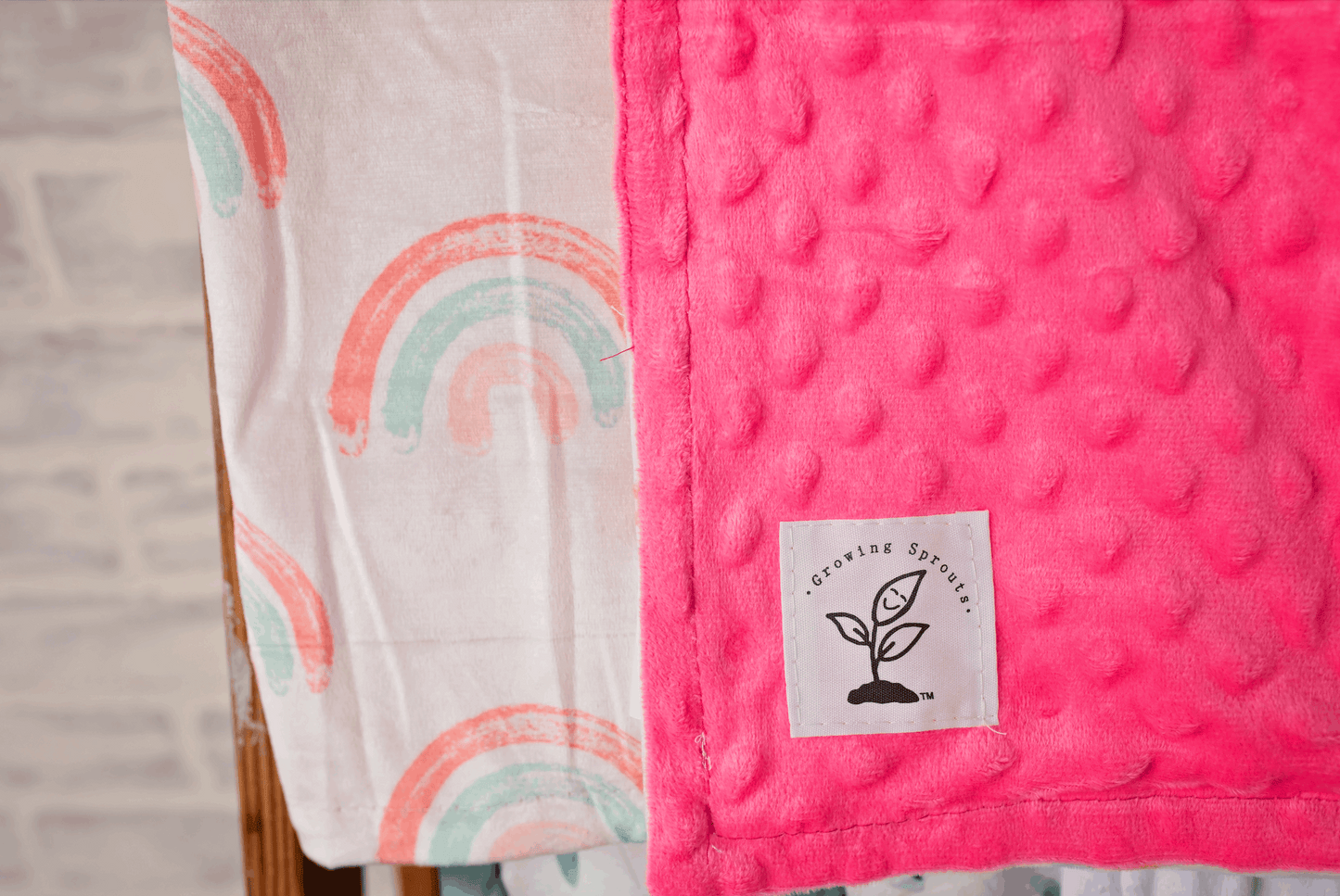 Colorful Creations Minky Blanket