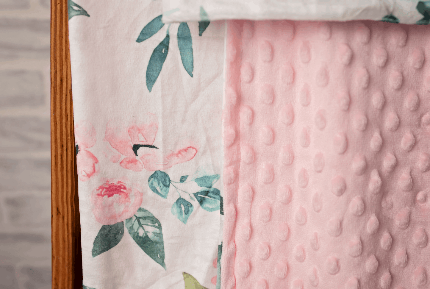 Flowers Forever Minky Blanket