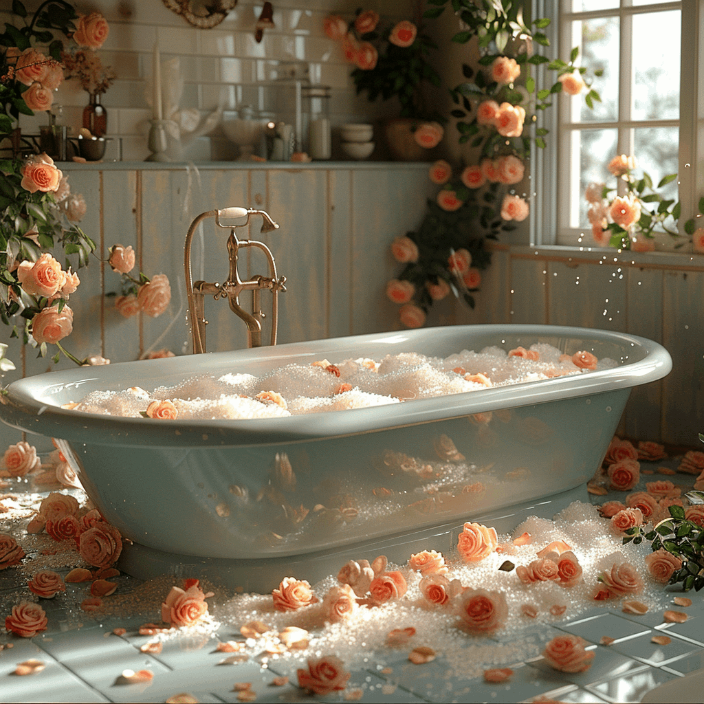 Rose Salt Scrub