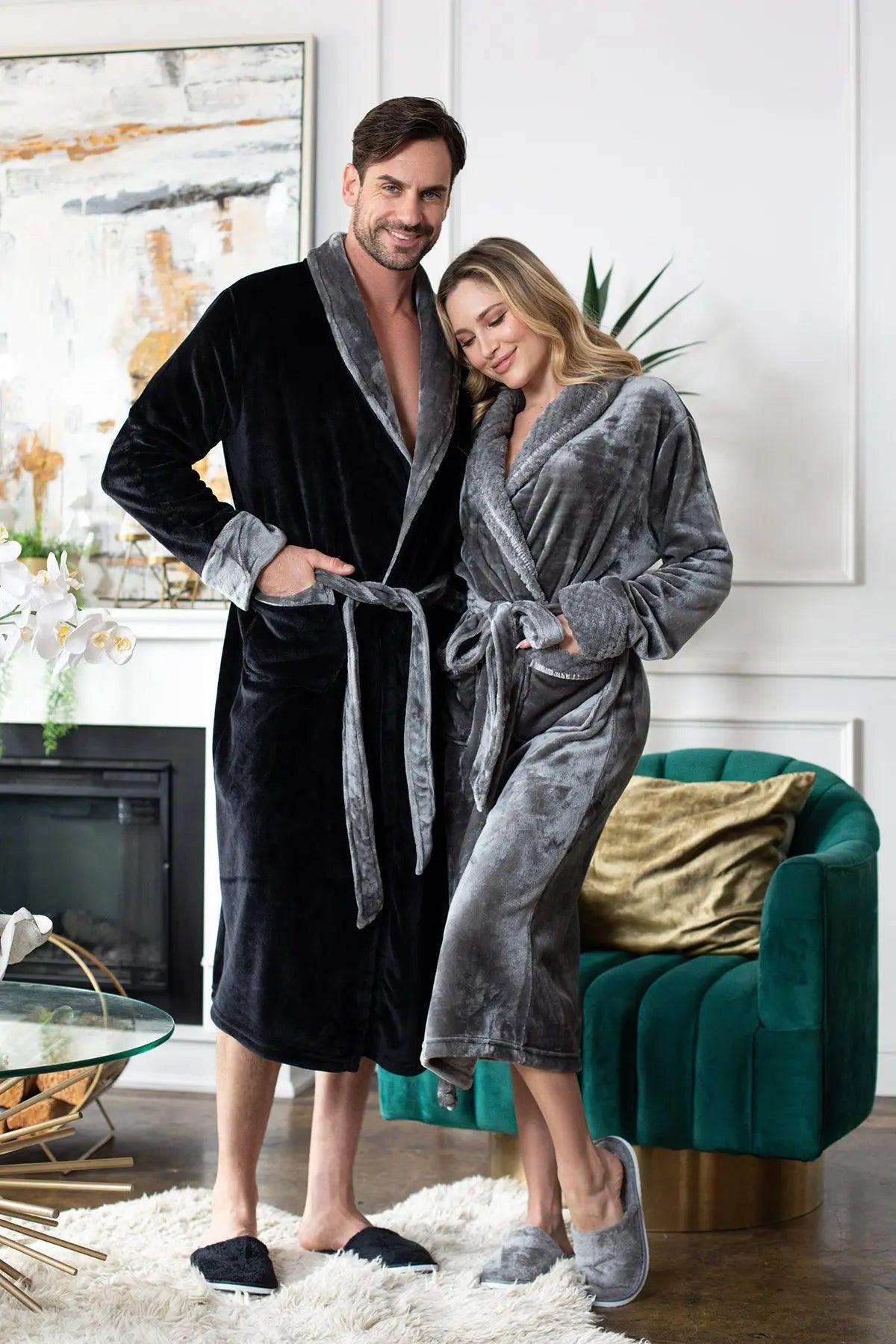 Cozy Mens Plush Robes – Built for Comfort, Designed to Last