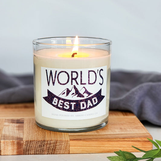 World's Best Dad Soy Candle
