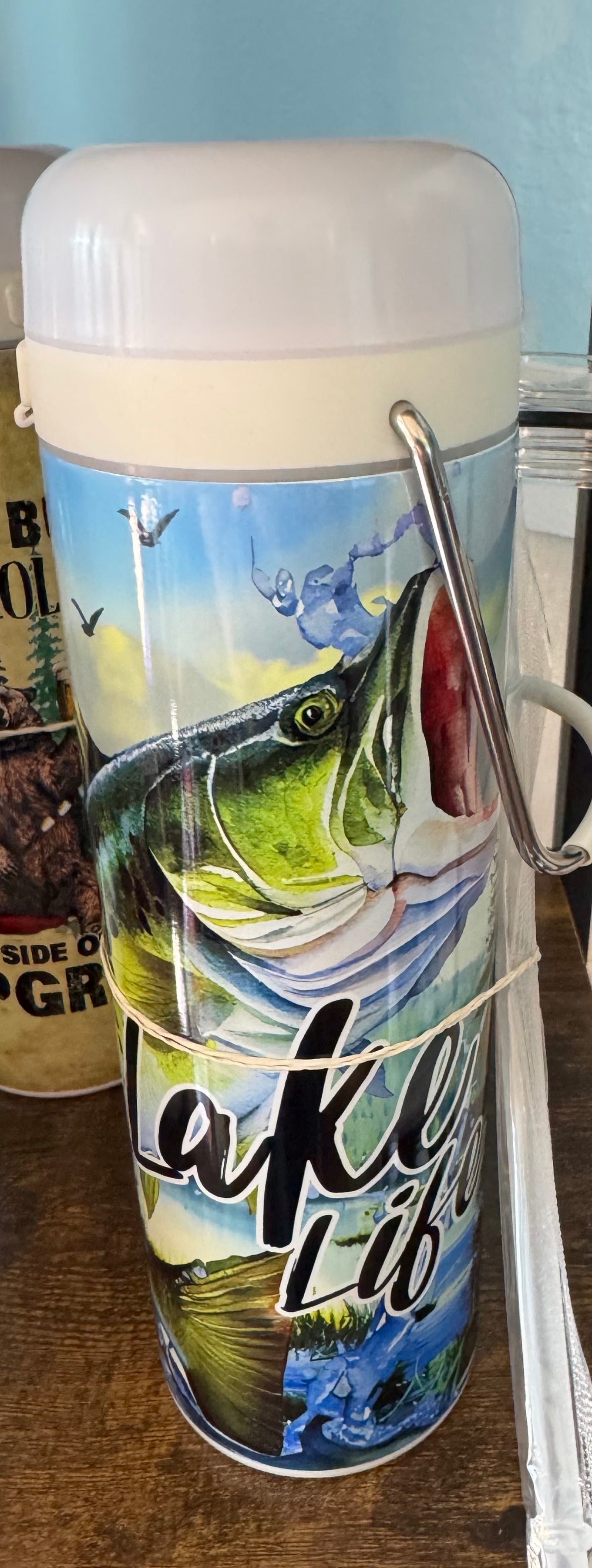 Tumblers Tumblers Pishner's Creations Lake Life Fish Lantern