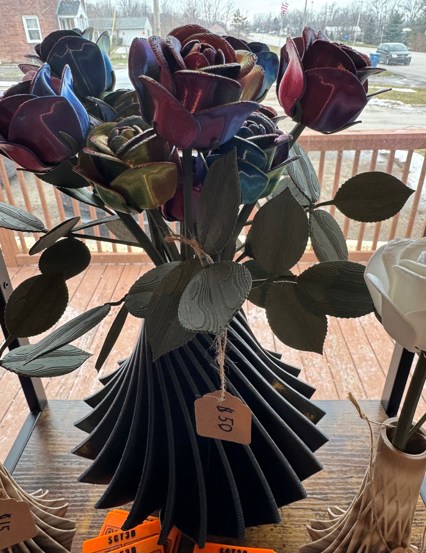 Forever 3D Roses & Vases