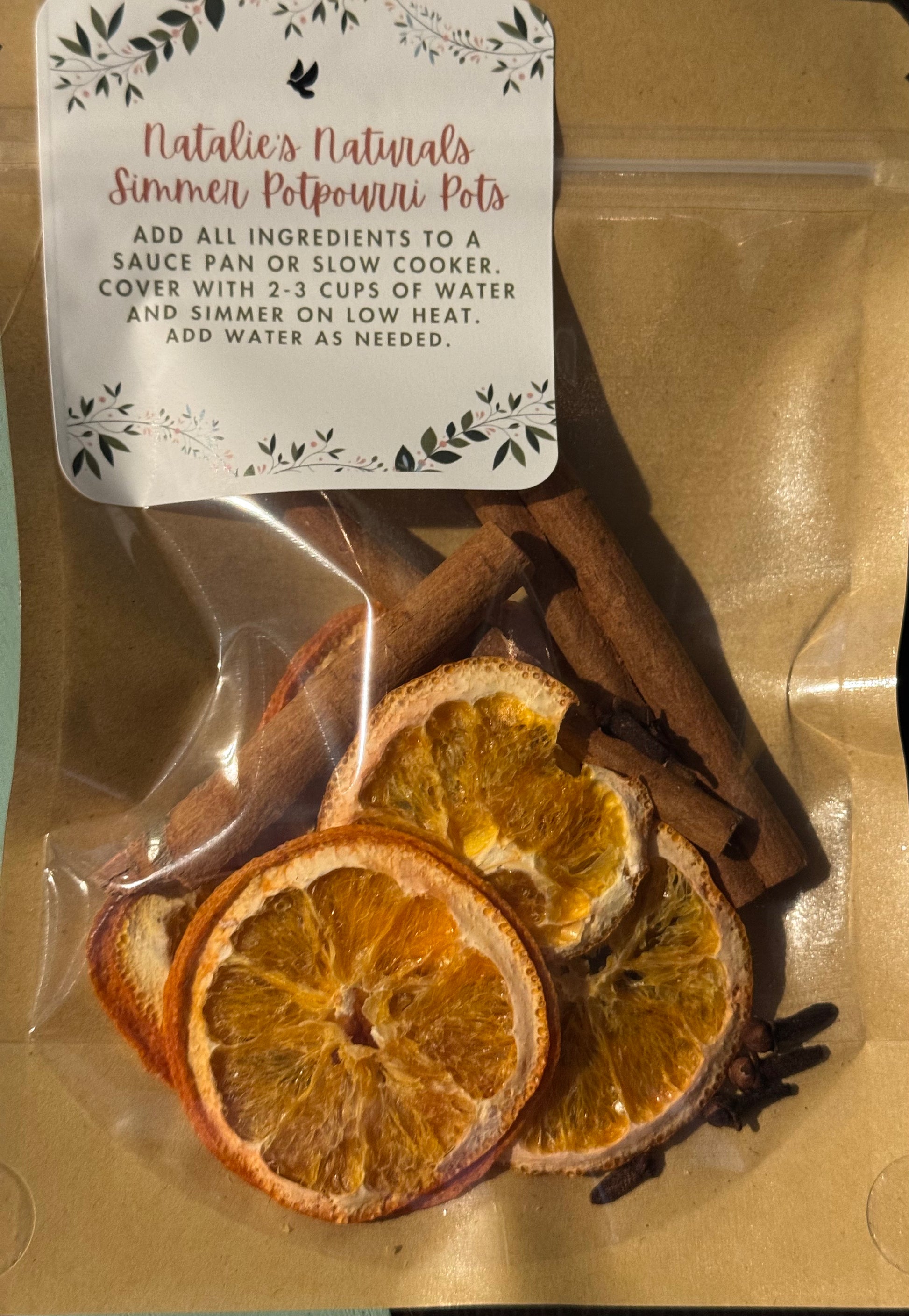 Simmer Pot Bags Simmer Pot Bags Natalie's Naturals