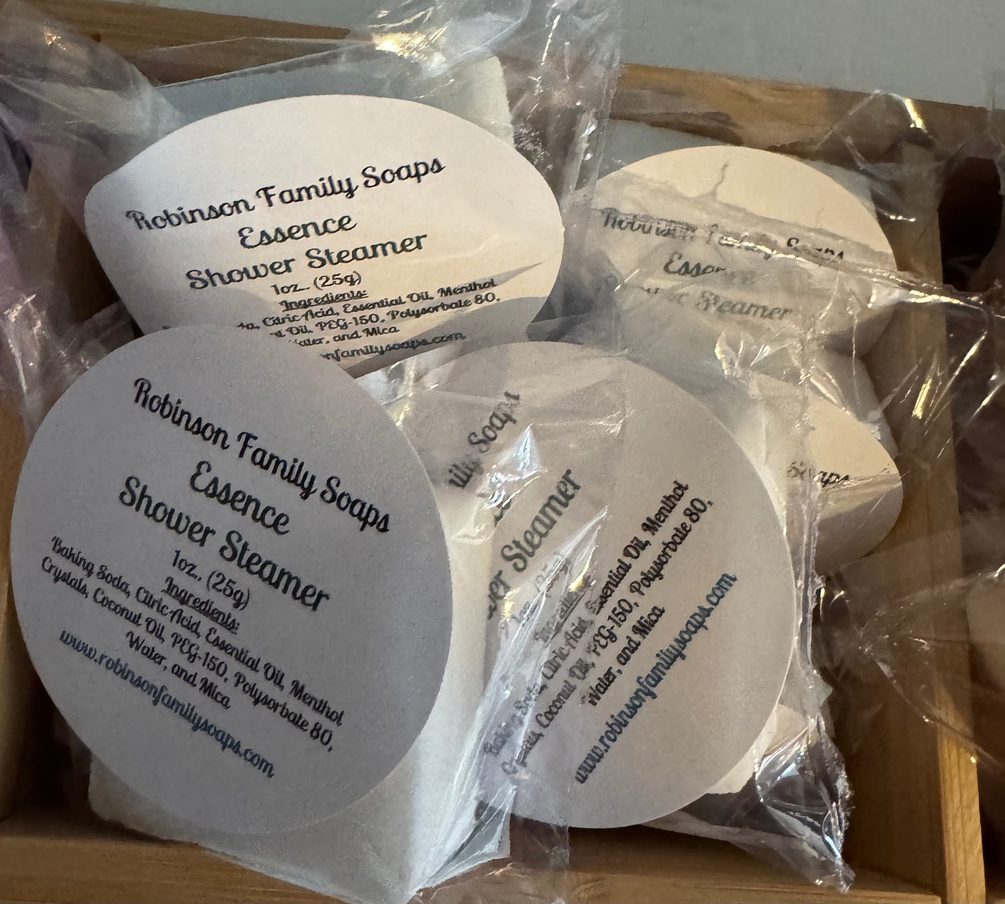 Shower Steamers Shower Steamer Robinson Family Soaps & Gifts Essence