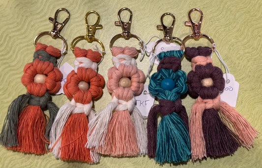 Macrame Macrame Knotty Fae Short Keychains
