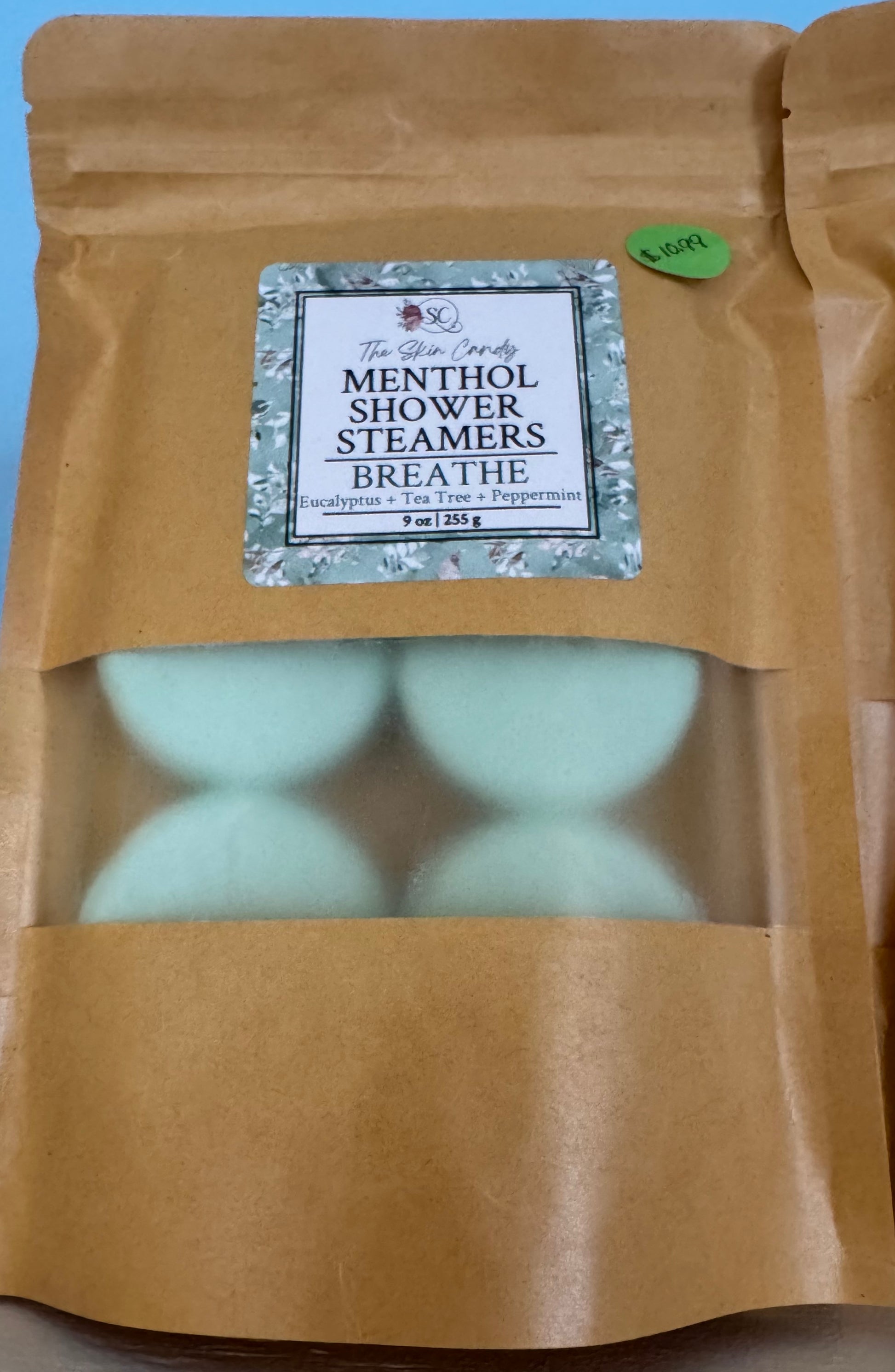 Shower Melts Bath & Body Robinson Family Soaps LLC Breathe 9oz