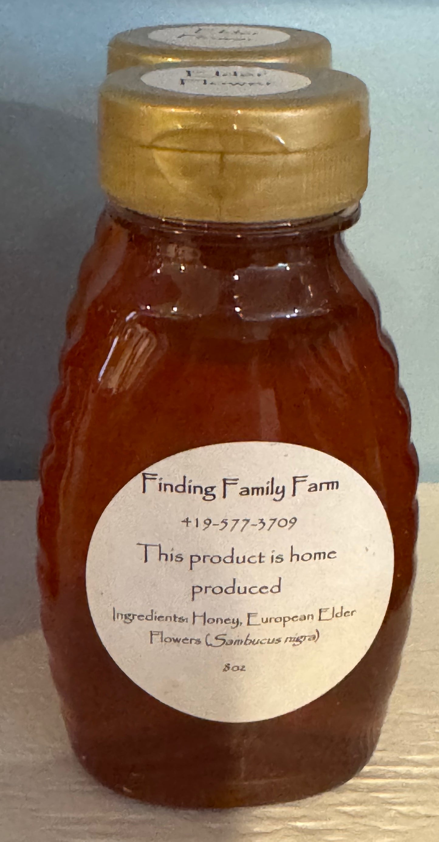 Local Honey Honey Finding Family Farm Elder Flower 8oz