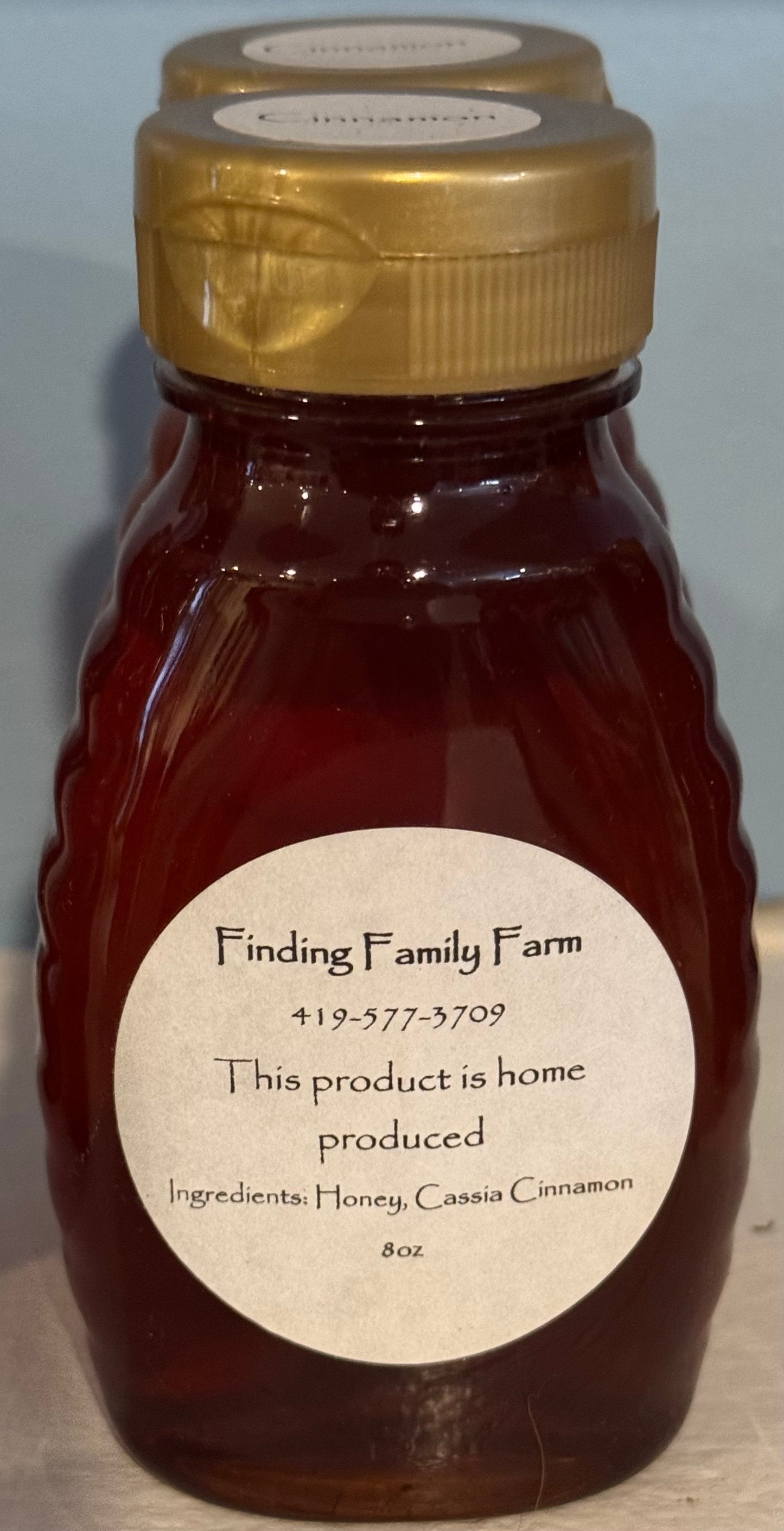 Local Honey Honey Finding Family Farm Cinnamon 8oz