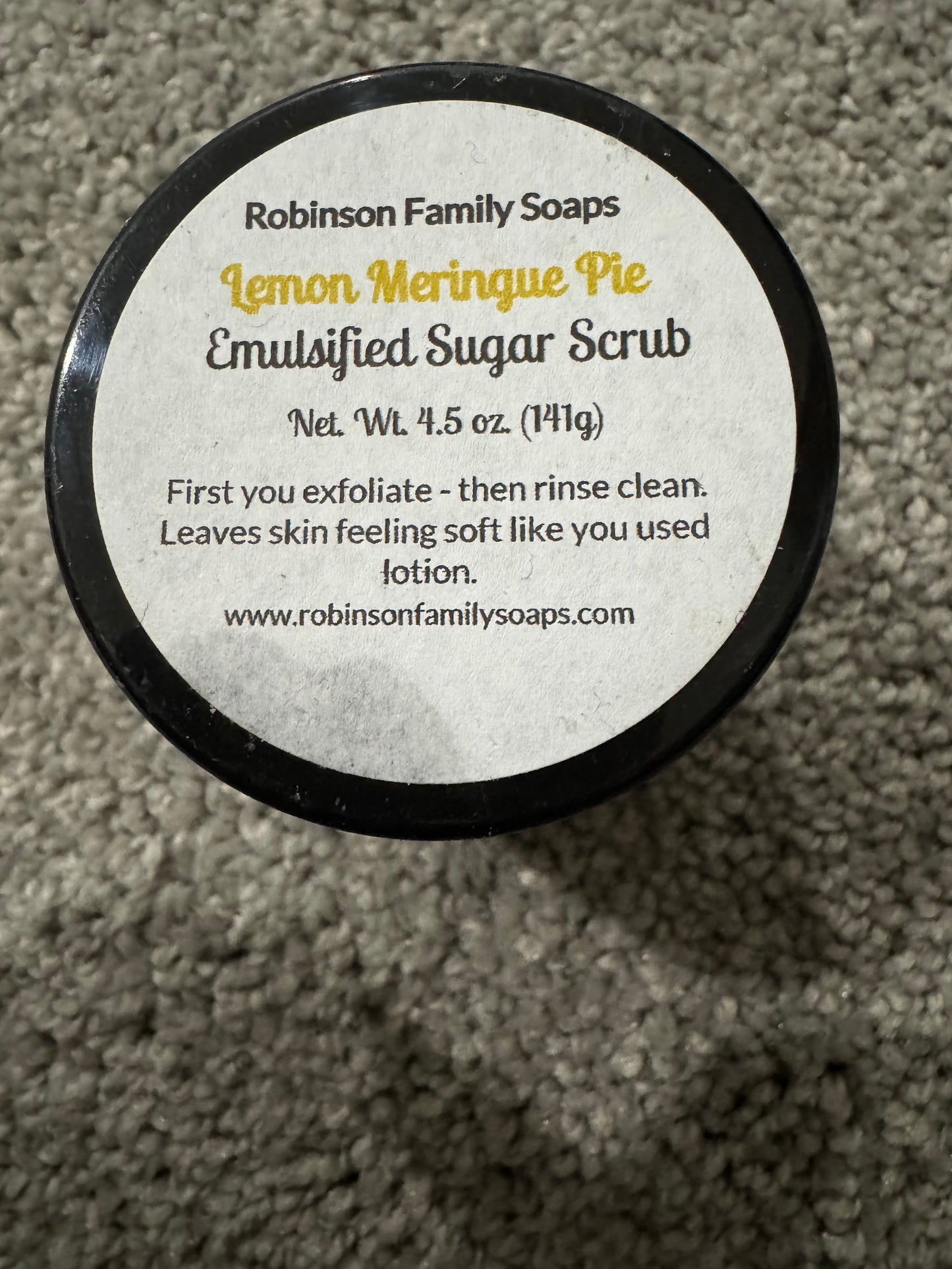 Emulsified Sugar Scrubs Skin Care Robinson Family Soaps   