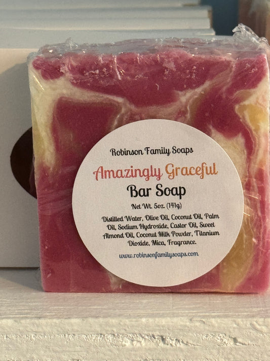 Amazingly Graceful Bar Soap Bar Soap Robinson Family Soaps