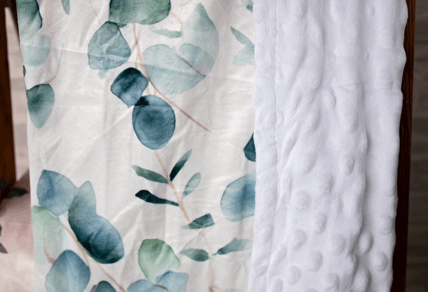 Eucalyptus Embrace Minky Blanket