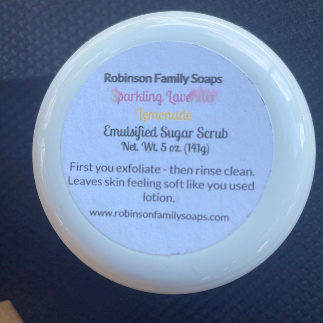 Emulsified Sugar Scrubs – Robinson Family Soaps